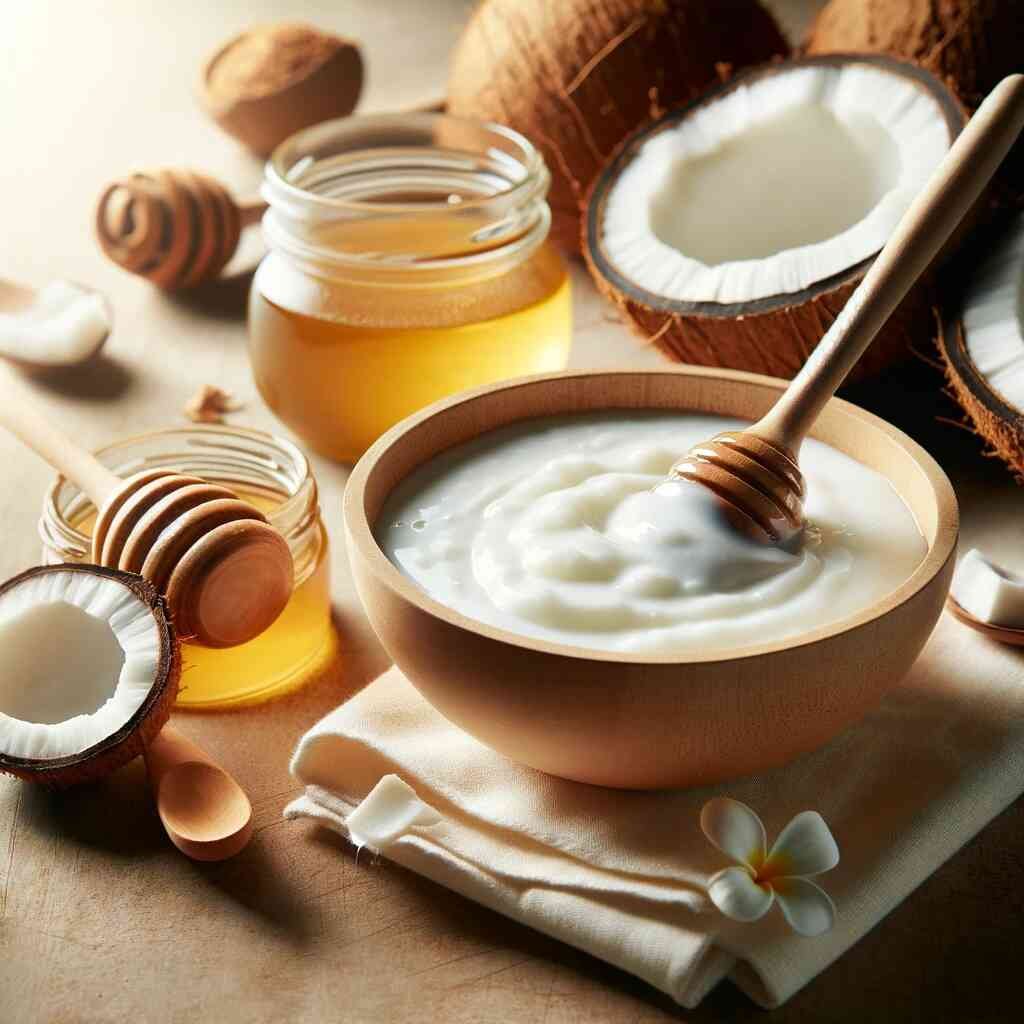 Coconut Milk and Honey Mask