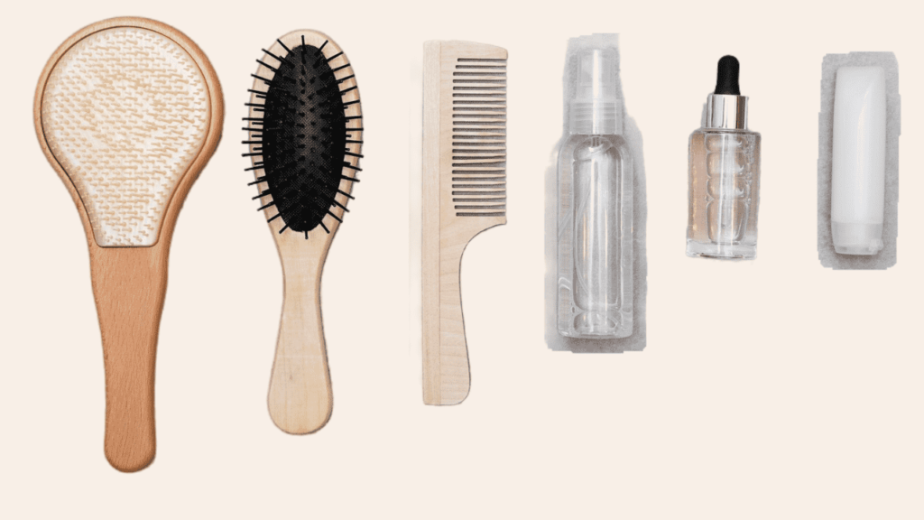 hair brush cleaning